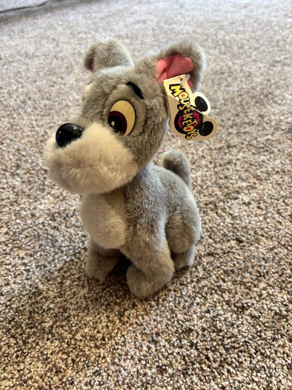 Disneyland Mouseketoys Lady & The Tramp 9" Plush Stuffed Animal Toy Disney World